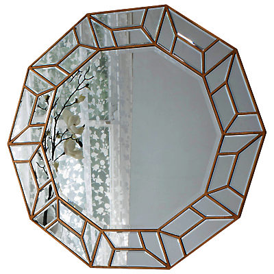 Celeste Mirror, Gold, 114 x 104cm Celeste Mirror, Gold, 114 x 104cm